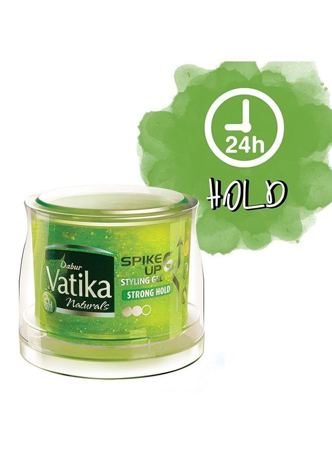 Vatika Naturals - Vatika Naturals Spike Up - Strong Hold Hair Styling Gel | Extreme Hold, High Shine | Easy To Style | For Bold Look - 500 ml - Image 1