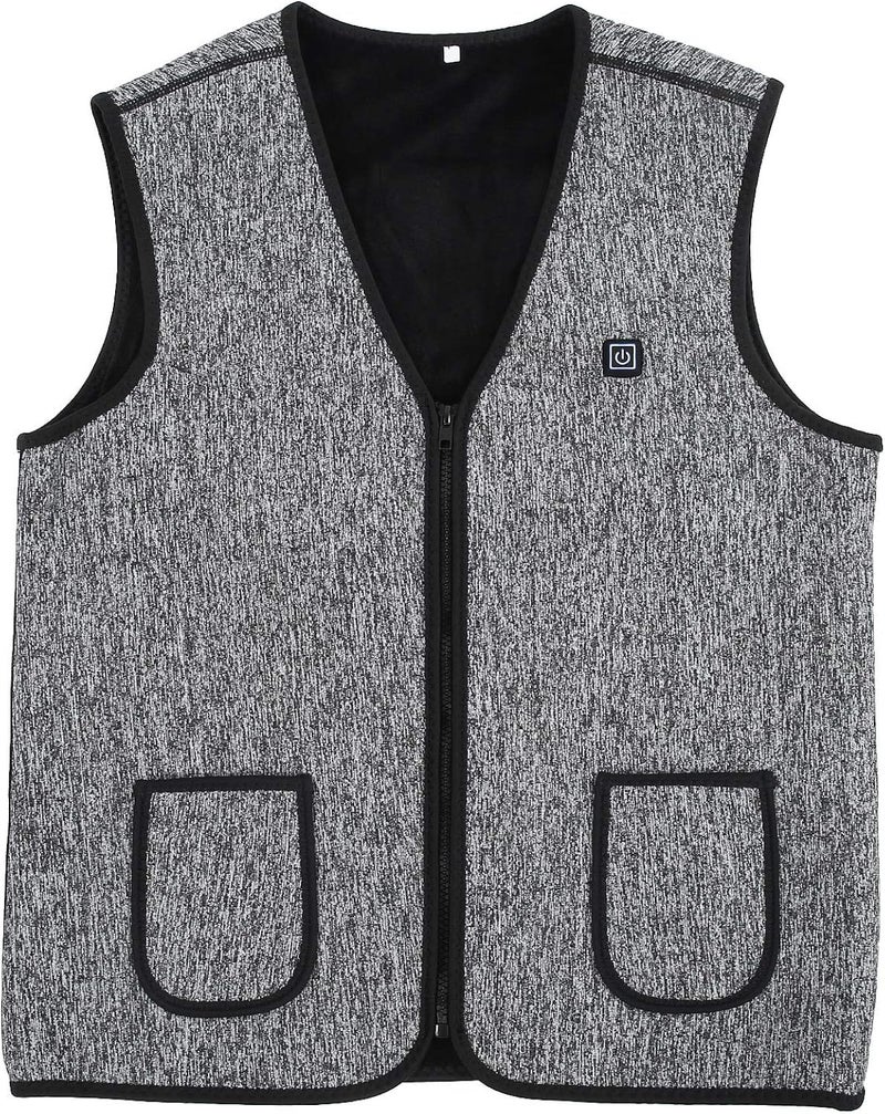 cheekyglo Electric Heated Vest,USB Chargeable Warm Clothes Coat Soft Heating Jackets for Winter Or Outdoors - Image 1