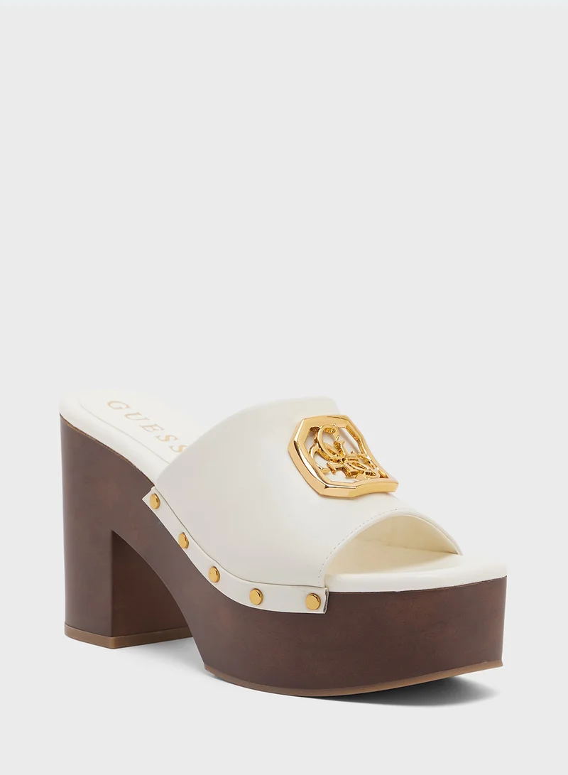 GUESS Single Strap High Heel Sandals