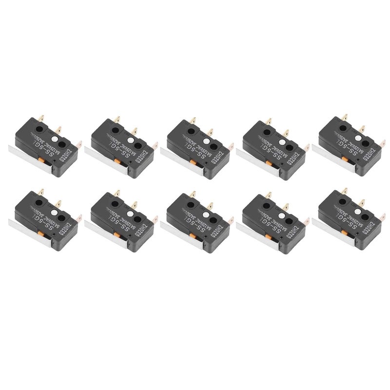 ألوان عالمية متنوعة 10 قطع مفتاح حدي لملحقات طابعة ثلاثية الأبعاد لـ ENDSTOP RAMPS 4 SS 5GL مفاتيح مفتاح حدي مفتاح طابعة ثلاثية الأبعاد مفتاح صغير مفتاح SS 5GL مفاتيح ثلاثية الأبعاد - Image 1