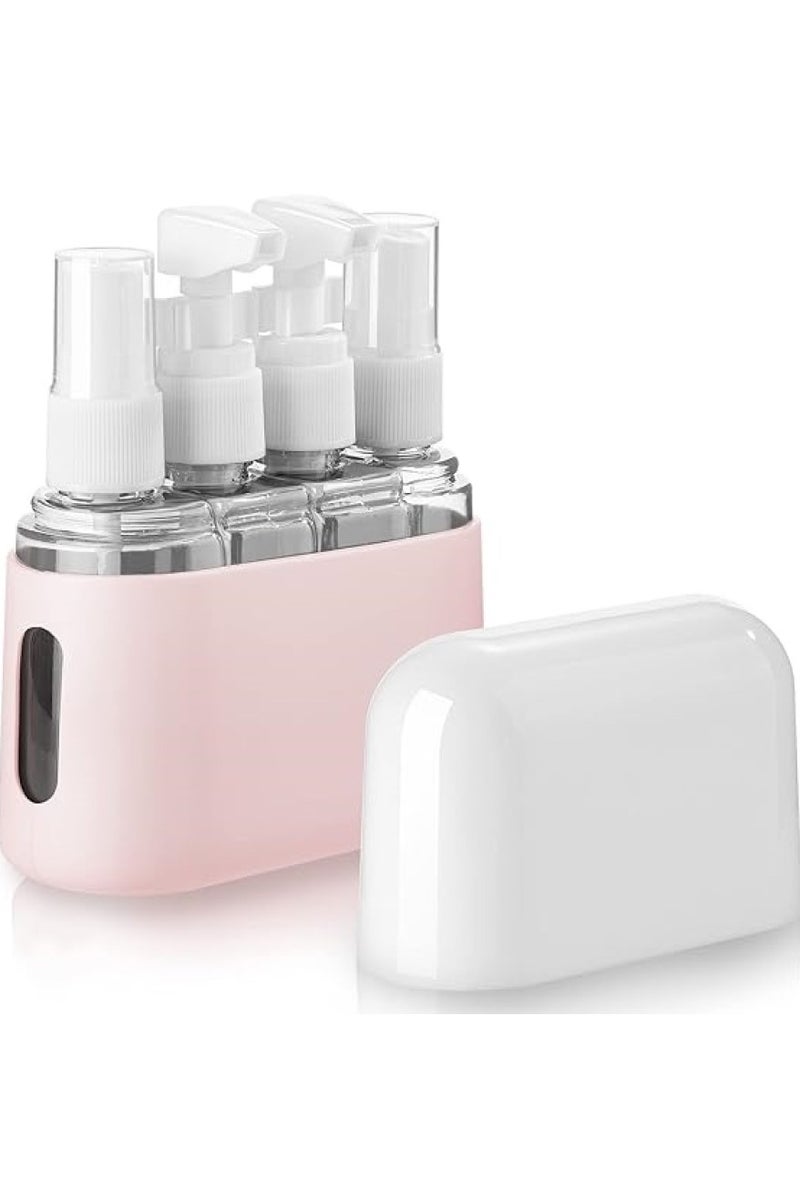 رات سو 4 في 1 من ملحقات السفر زجاجات السفر لوازم المراحيض حاويات السفر مع بطاقات حاويات مقاومة التسرب لوازم المراحيض - Image 1