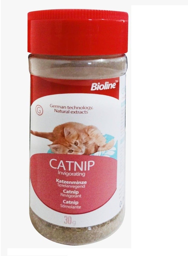 Bioline النعناع البري معطر وطويل الأمد للقطط 30 جرام - Image 1