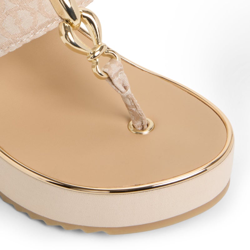 الدو صنادل نسائية بكعب ذهبي من بنلوبي - Image 5