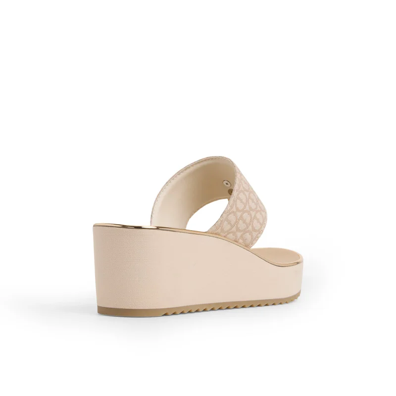 ALDO Penelopy-In Women's Gold Heel Wedges
