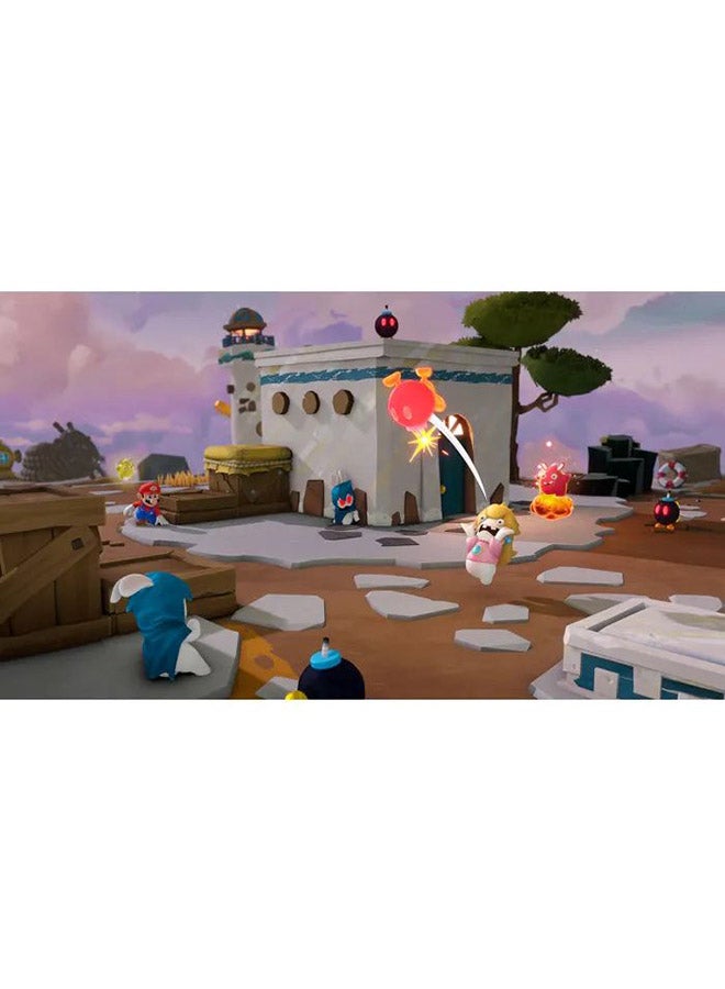 أوبيسوفت لعبة الفيديو "Mario + Rabbids Sparks of Hope" إصدار كوزميك (منطقة بال) - مغامرة - nintendo_switch - Image 2