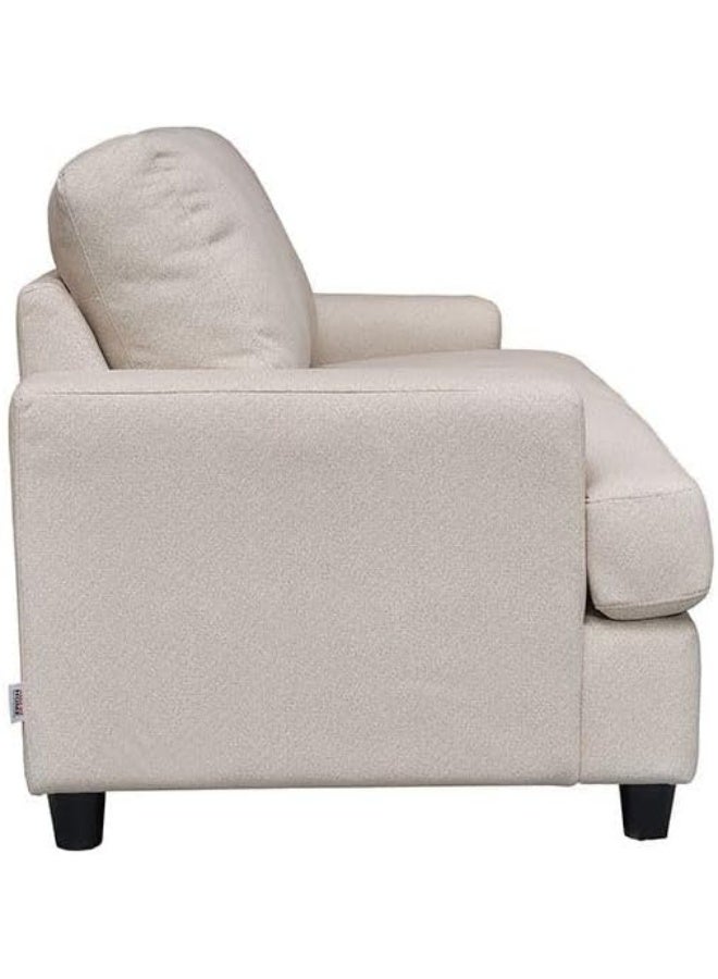 Comfynest Comfynest Ramu 2Seater Fabric Sofa With 2Year Warranty 160X88X92Cm Beige - Image 3