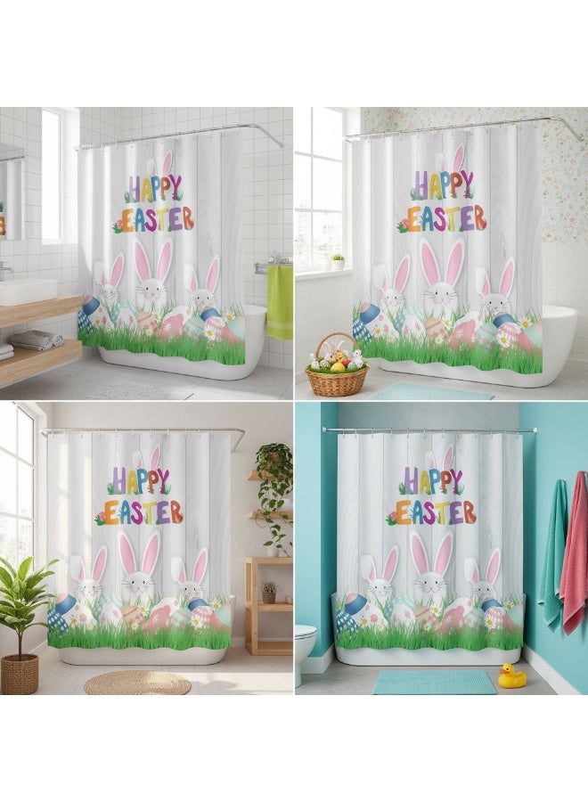 Y&D 180*180cm Creative Printed Shower Curtain - Image 1