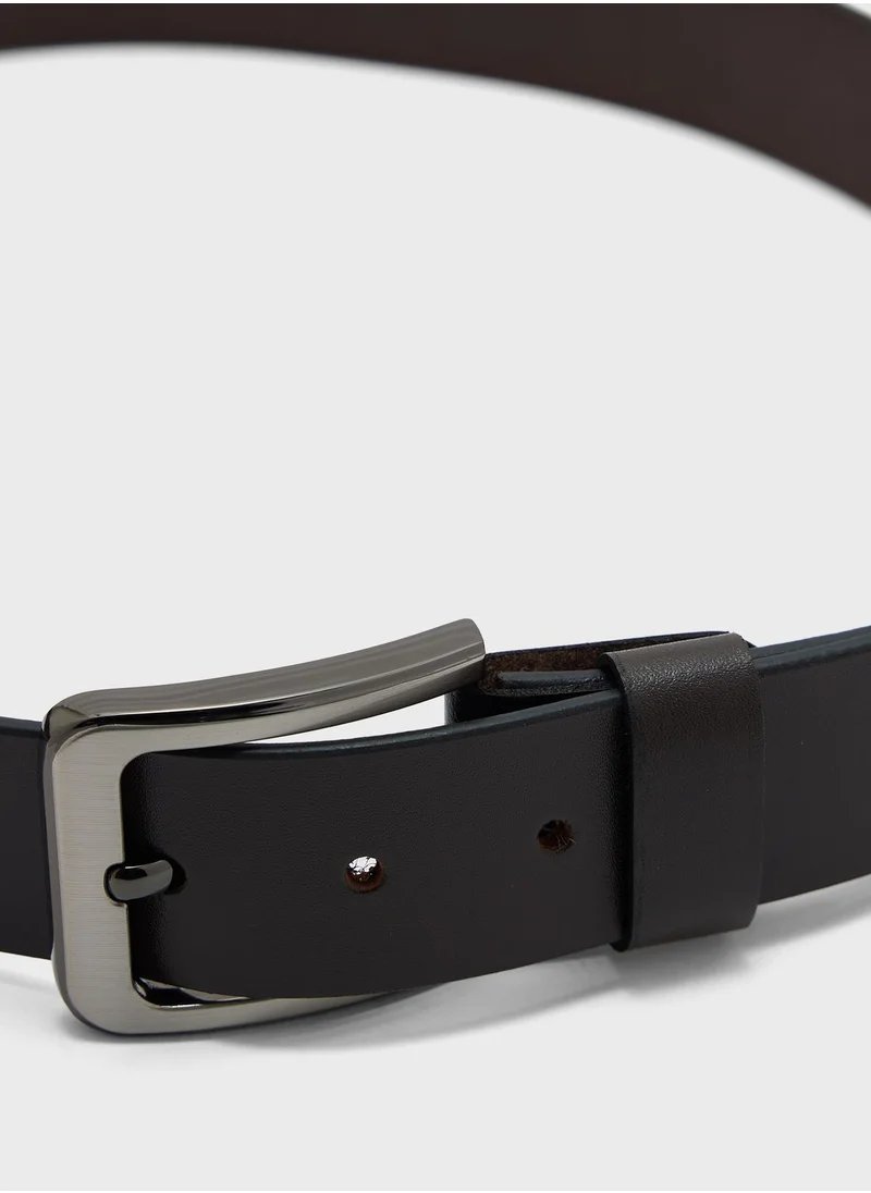 Robert Wood Genuine Leather 35Mm Formal Belt