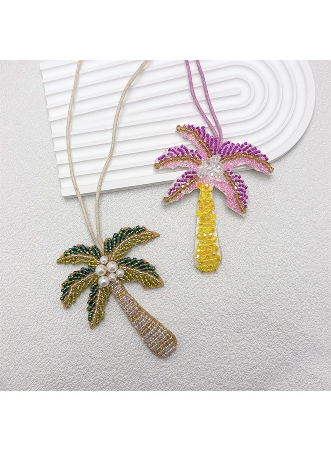 Aesthetic Summer Beach Y2k Accessories Backpack Charms 2000s Beaded Bag Charms for Handbag - Image 5