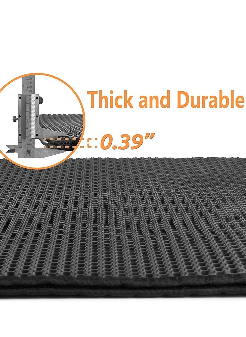 Generic - Cat Litter Mat Cat Litter Trapping Mat Honeycomb Double Layer Design Urine and Water Proof Material Scatter Control Less Waste Easier To Clean Washable - Image 1