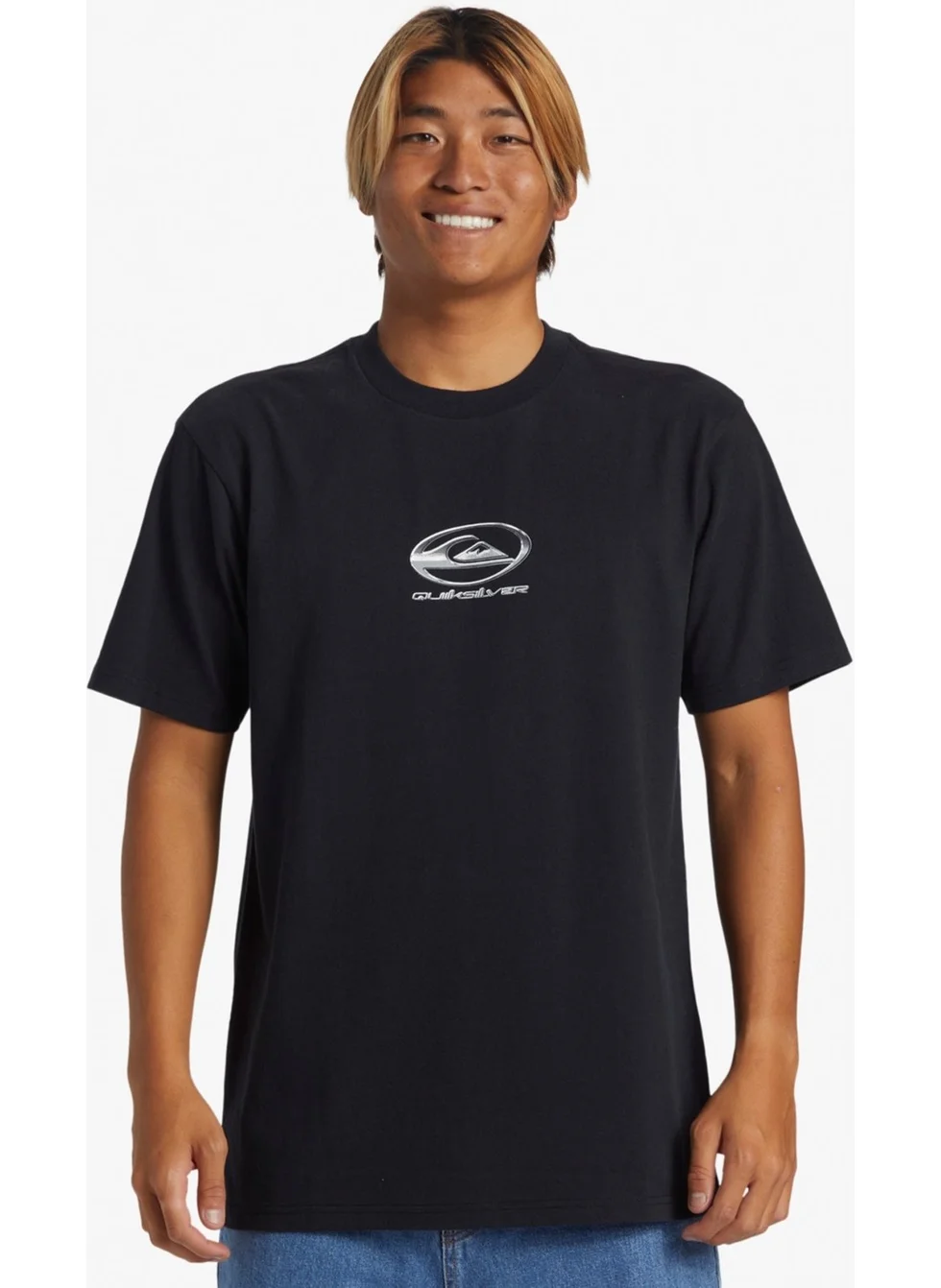 QUIKSILVER Chrome Logo Men's T-shirt AQYZT09545-10010 AQYZT09545-10010001