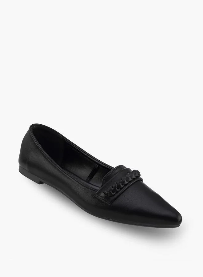 فلورا بيلا من شو إكسبرس Women Braided Detail Ballerina Shoes