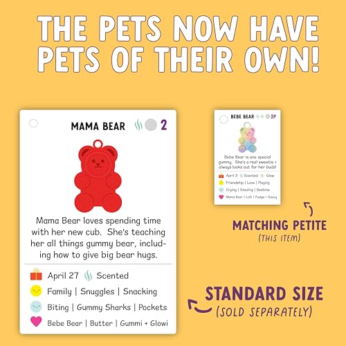Buffalo Games Pop It Pets Petites - Season 2 - The Ultimate MINI Sensory Fidget Toy - Popping Bubbles and Adorable Characters for Your Pets - Collector map with Cards and Stickers from Buffalo Games - Image 5
