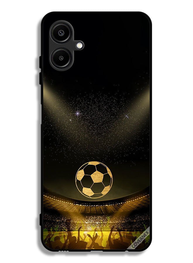 Covernex Samsung Galaxy F06 5G Protective Case Cover Black Retro Football Movie Background - Image 1