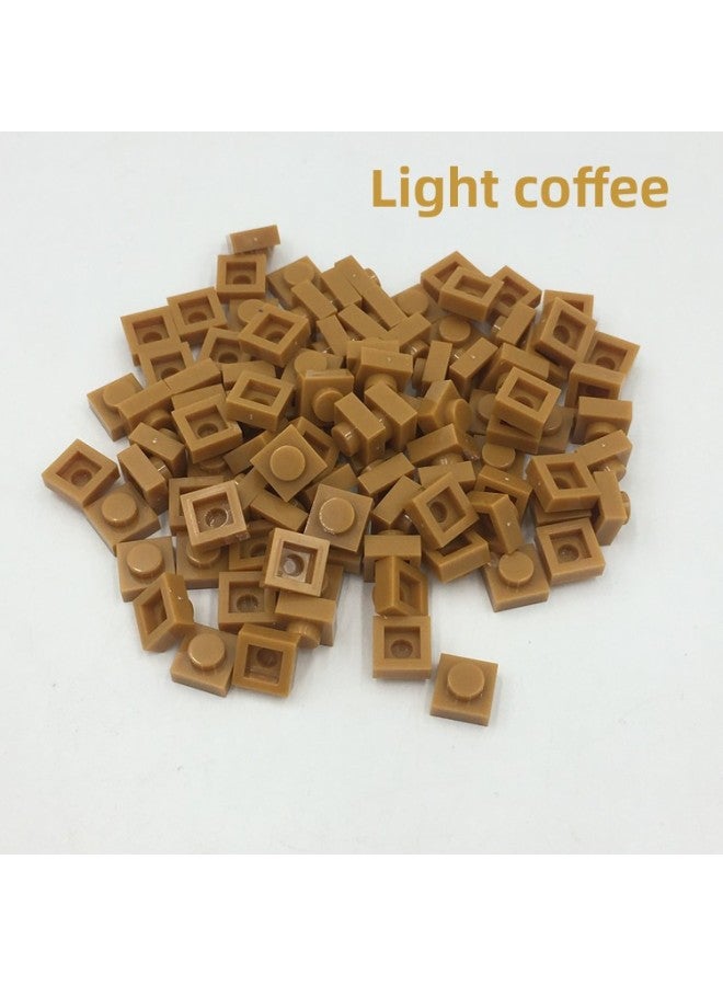 Building Block Parts Small Particles Basic Parts Short 1*1 Hole Pixel Particles Assembled Building Blocks Draw Two-dimensional Code 0.1 Kg/bag