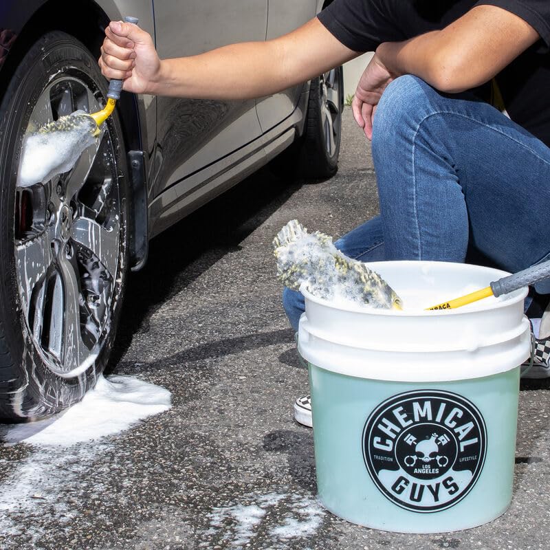 Chemical Guys ACC617 Rimpaca Ultimate Wheel Brush 3 Piece Set (Rimpaca Wheel Cleaners) Safe for Cars, Trucks, SUVs, RVs, Motorcycles & More - Image 3