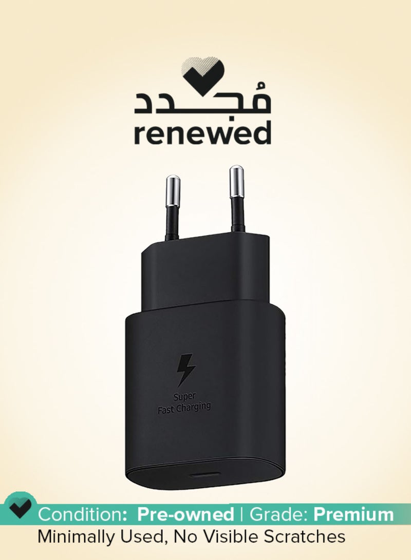 Samsung Renewed - 25W Type-C Travel Adaptor With Cable Black - Image 1