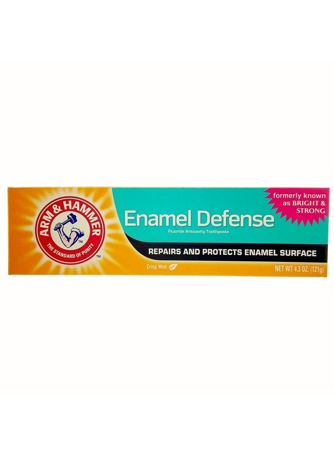 Arm & Hammer معجون أسنان ARM & HAMMER لحماية مينا الأسنان، بنكهة النعناع المنعش، 4.3 أونصة (عبوة من 4 قطع) - Image 3