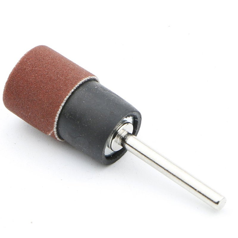 NewZoll 50pcs 400 Grits 1/2 Inch Sanding Bands Sanding Sandpaper Sleeves with 5pcs Sand Drum Mandrels for Nail Drill - Image 4