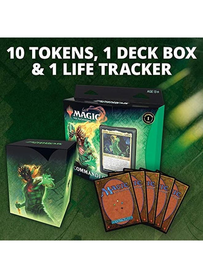 Magic the Gathering - Magic The Gathering Zendikar Rising Commander Deck Land'S Wrath ; 100 Card Readytoplay Deck ; 1 Foil Commander ; Redgreenwhite - Image 1