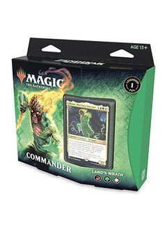 Magic The Gathering Zendikar Rising Commander Deck Land'S Wrath ; 100 Card Readytoplay Deck ; 1 Foil Commander ; Redgreenwhite