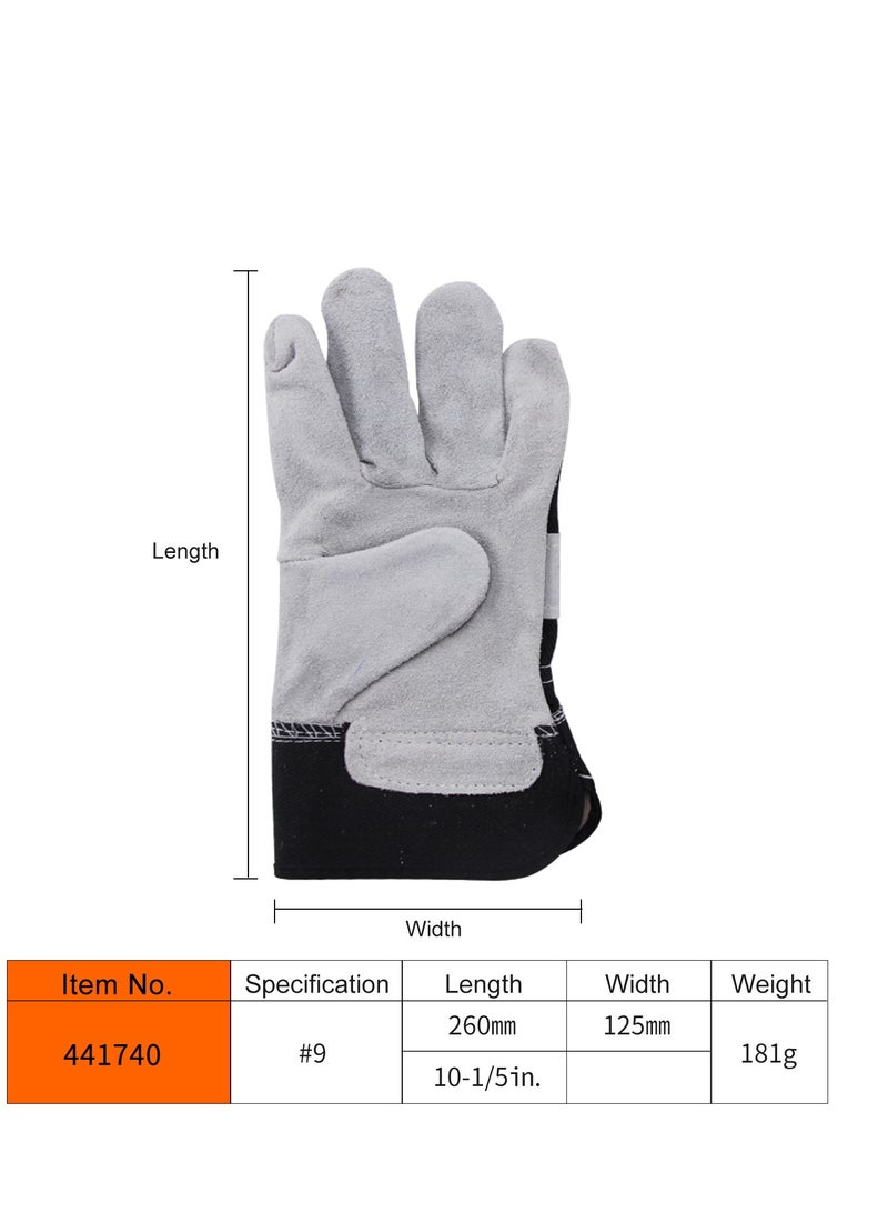 KSEIBI Leather Welding Gloves #14 – Heat-Resistant Heavy-Duty Gloves for Welding & Industrial Work  - Image 5
