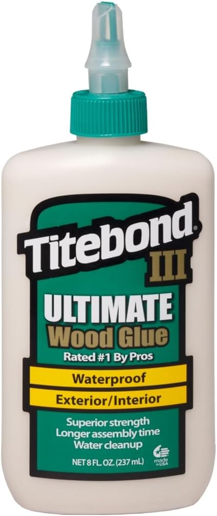 Titebond 1413 III Ultimate Wood Glue 8Ounces - Image 1