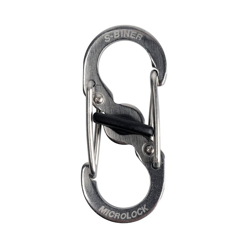NITE IZE NiteIze PLSBM-11-R3Nite Ize S-Biner TagLock, Double-Gated Carabiner, Stainless Steel - Image 2