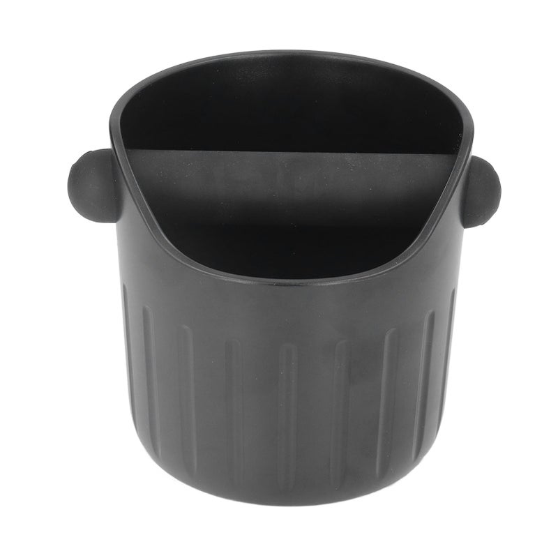 Coffee Grounds Bucket Portable ABS Coffee Knock Box with Skid Resistance Rubber Mat for Home Cafe Bar - Image 2