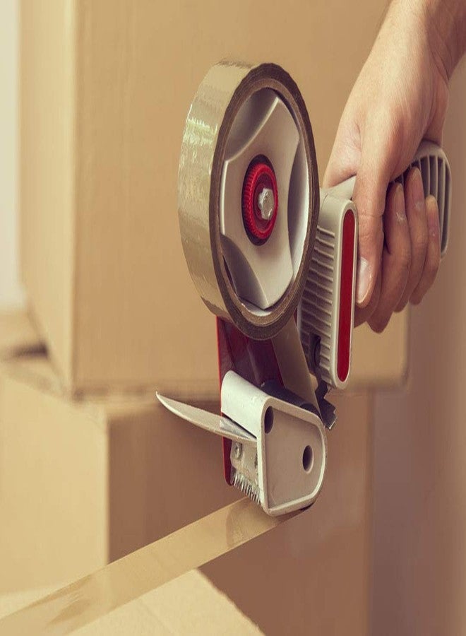 Bleus لفة شريط لاصق ذاتي من Bleus - طول 100 متر - عرض 48 مم / 2 بوصة - شريط تغليف صناعي BOPP لتعبئة صناديق التجارة الإلكترونية، والاستخدام المكتبي والمنزلي (بني، 4) - Image 4