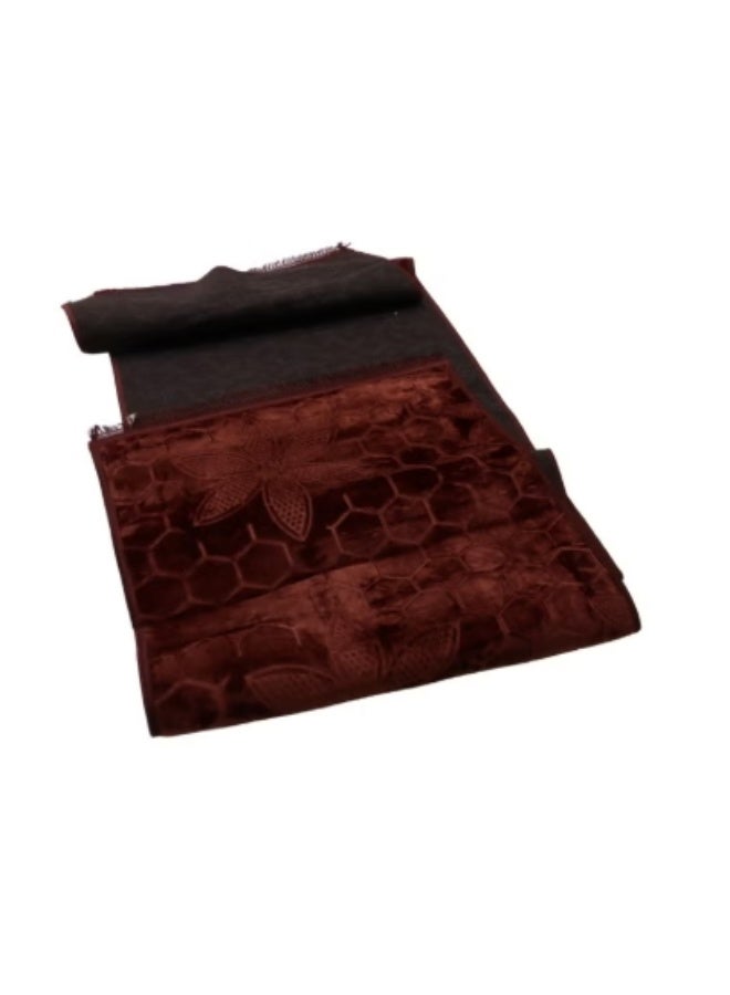 A rectangular, soft-touch velvet indoor rug with a luxurious, modern design and vibrant colors. Suitable for living rooms, hallways, corridors, and various other spaces. 100x400cm - Image 2