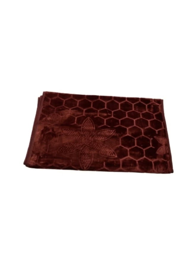 A rectangular, soft-touch velvet indoor rug with a luxurious, modern design and vibrant colors. Suitable for living rooms, hallways, corridors, and various other spaces. 100x400cm - Image 4