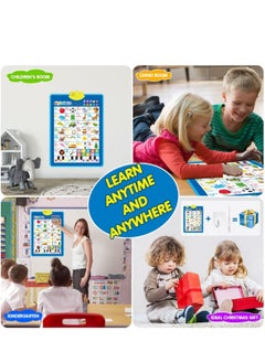 UKR UKR Kids Early Learning Toy – Interactive Educational Talking Poster with English Alphabets & Piano Sounds | Fun Learning Toy for Toddlers & Preschoolers (Ages 3+)  - Image 4