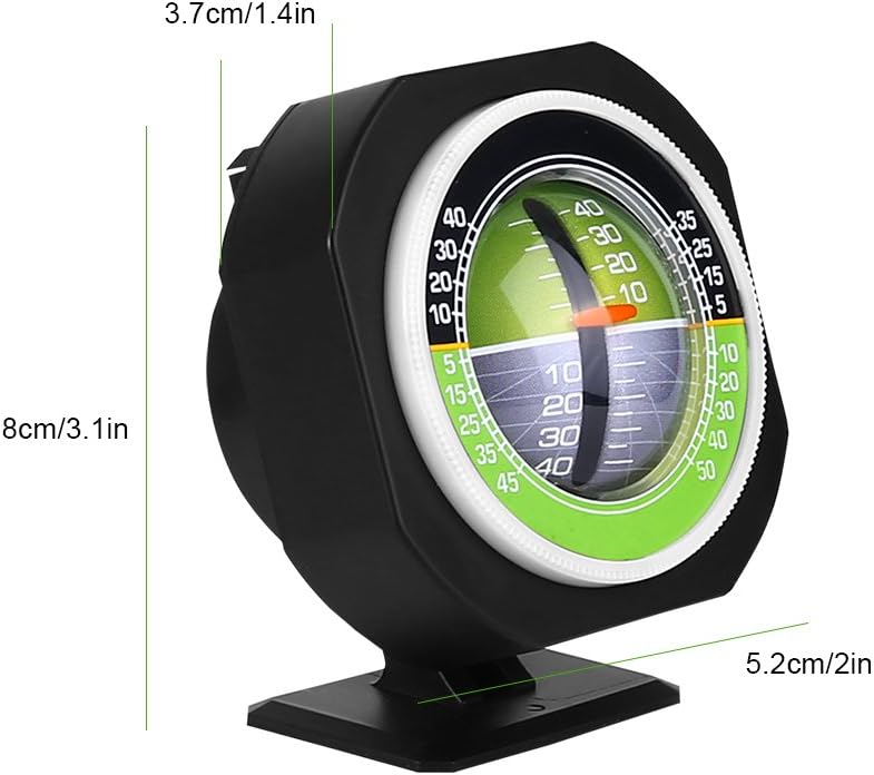 woobles Inclinometer Car Level Angle Indicator - Multifunctional Gradient Meter for Vehicles - Image 1