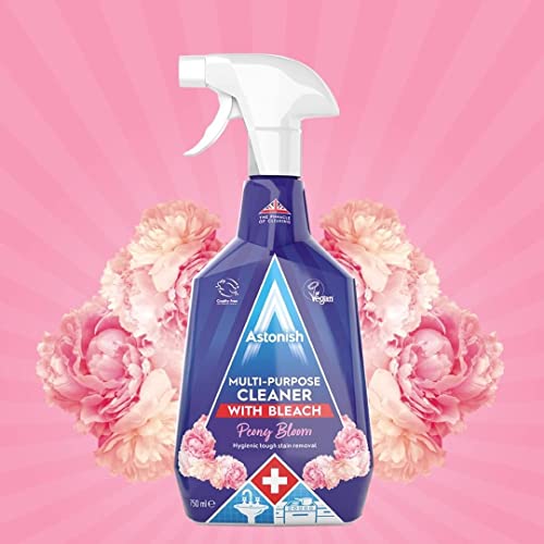 Astonish Stubborn Stain Removing Multi-Purpose Cleaner Spray with Bleach, 2x750ml | Vegan & Cruelty-Free | Pack of 2 - Image 3