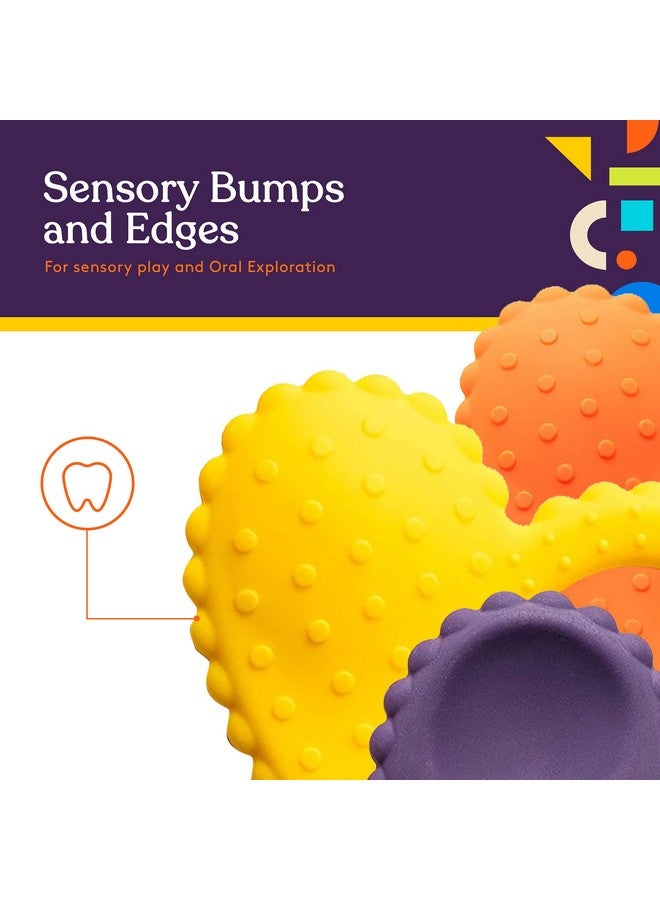 Special Supplies Special Supplies Teether Heart Spoon Oral Motor Therapy Tools, Textured Stimulation and Sensory Input Treatment for Babies and Toddlers, BPA Free Silicone, Dual Use Spoon Plus Teether  - Image 2