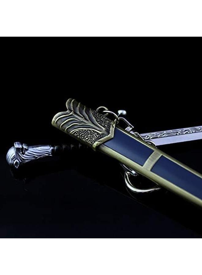 Bluejw Jon Snow Longclaw Sword Game of Thrones 1/6 21cm /8.27 "Collective Sword Metal Weapon Model Action Figure Arts Toys Collection Keychain Gift Party Supplies Desk Decoration - Image 4