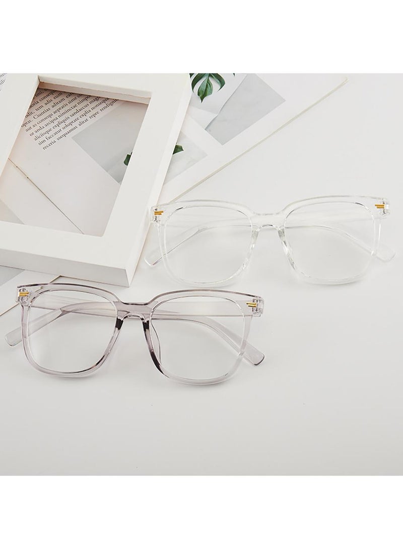 Sweet seven 5 Set Stylish Clear Lens Glasses Frames - Unisex Fashion Eyeglasses for Theme Parties, Cosplay, and Carnival - Image 3