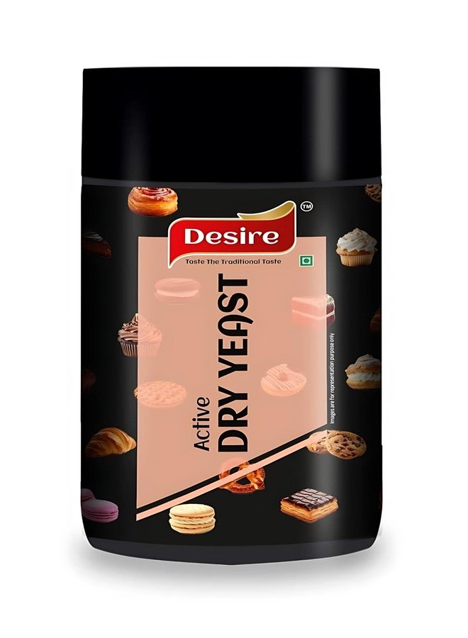 Desire Baker's Active Dry Yeast 75 Grams | Perfect for Bread, Pizza Dough, Cakes & More | Instant Dry Yeast - Image 1