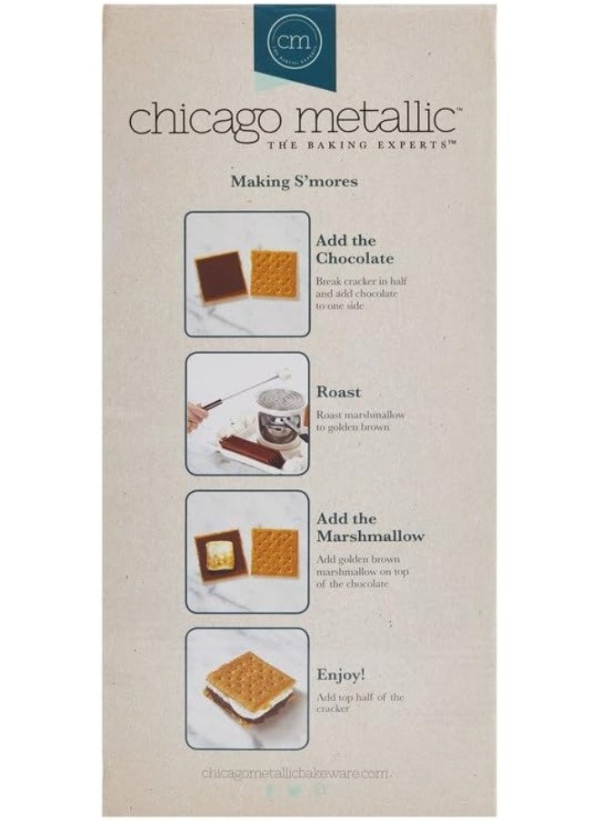 chicago metallic - Chicago Metallic Smores Maker, White Small - Image 1