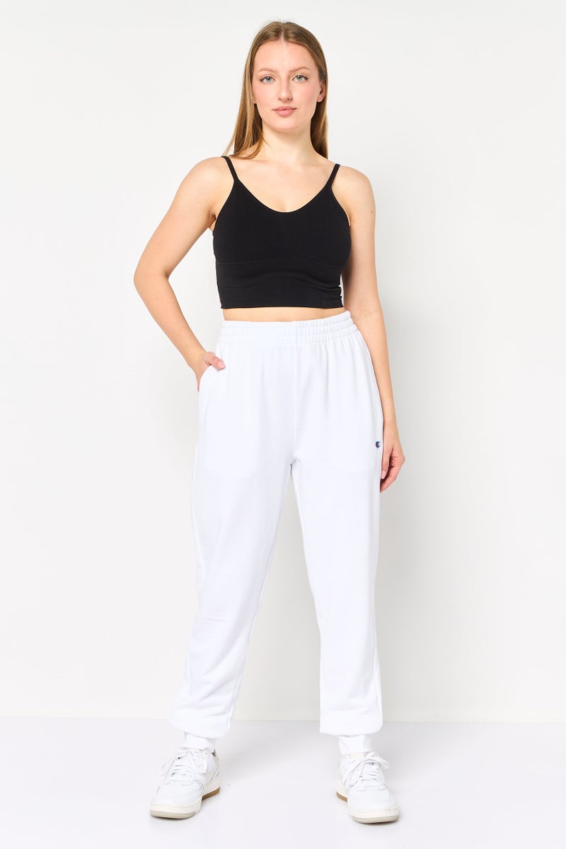 Champion Women Sportswear Fit Training Sweatpants, White - Image 3