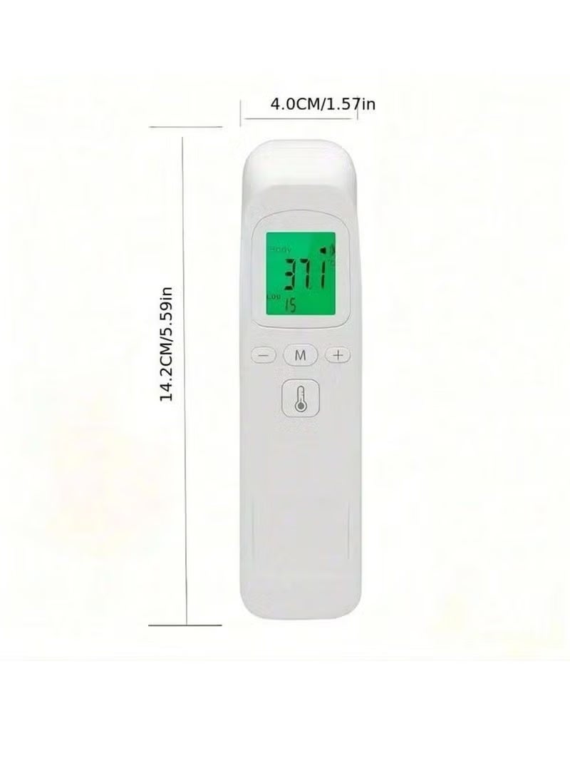nookly Infrared Digital Non Contact Forehead Thermometer for Adults and Kids with Fever Alarm Memory Function LCD Display - Image 2