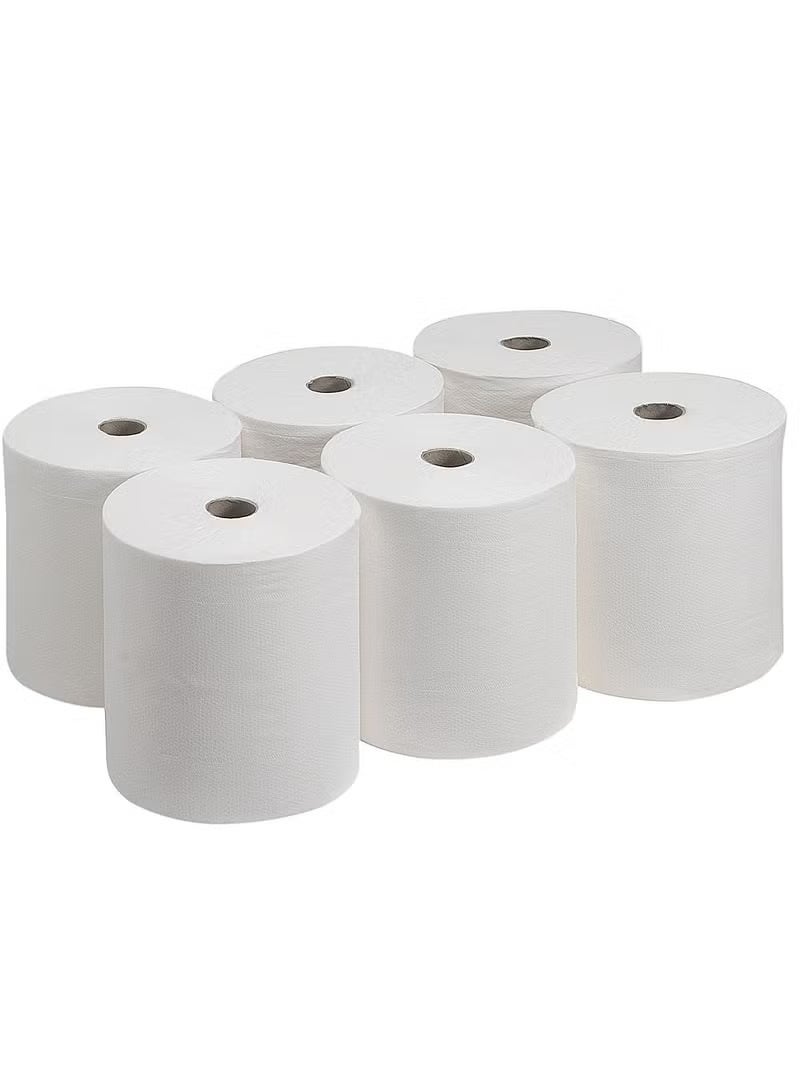 Joud House Hold Tissue 150 Meter Maxi Rolls Pack Of 6 White - Image 3