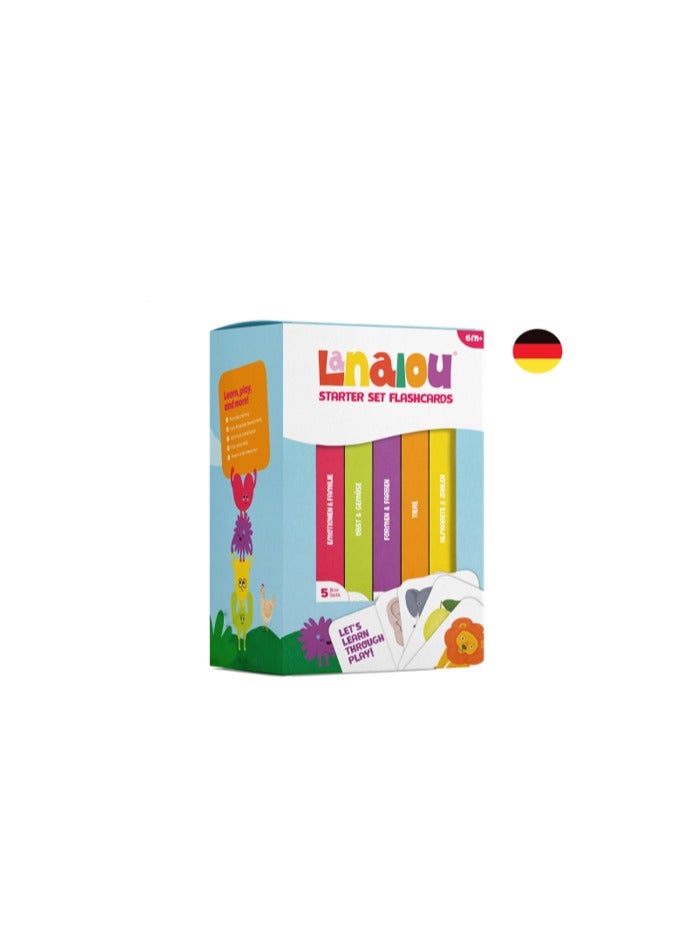 German (AR+EN) | Starter Set Flashcards
