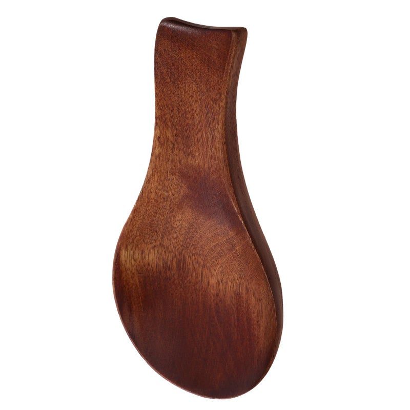 Large Wooden Spoon Rest Holder For Kitchen Countertop Solid Wood Utensil Rack - Image 2