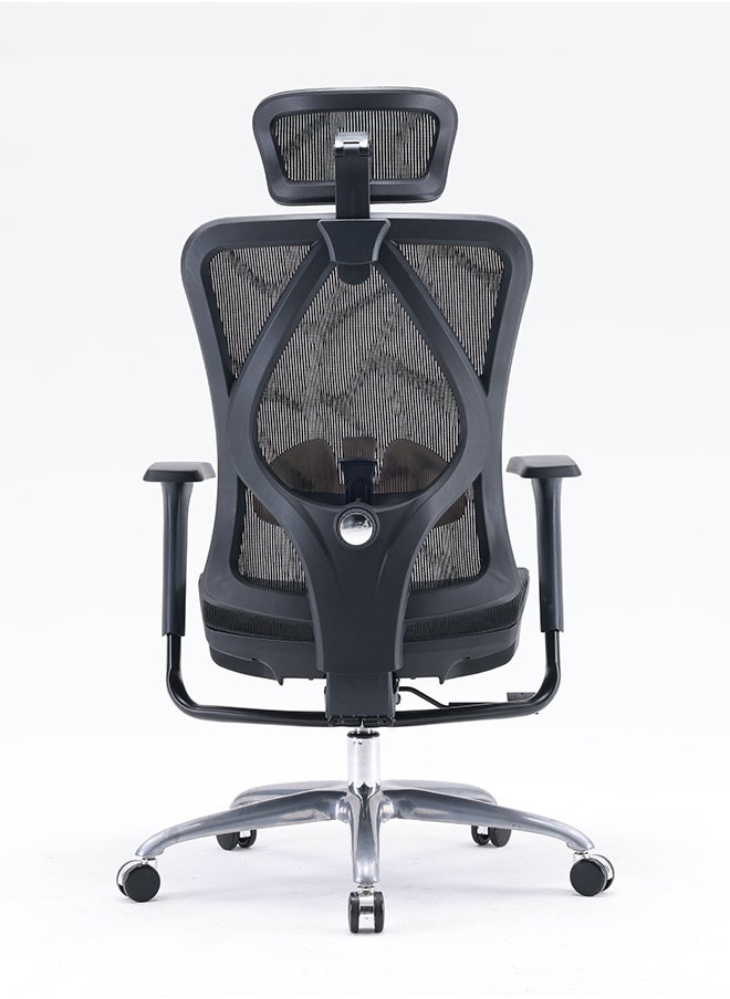 SIHOO SIHOO M57C 4D Linkage Armrest Lift comfort Chair Adjustable Office Executive Chair Ergonomic Employee Computers Chair (With footrest)  - Image 2