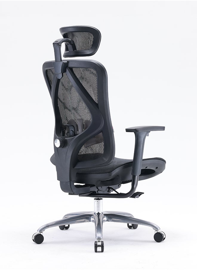 SIHOO SIHOO M57C 4D Linkage Armrest Lift comfort Chair Adjustable Office Executive Chair Ergonomic Employee Computers Chair (With footrest)  - Image 5