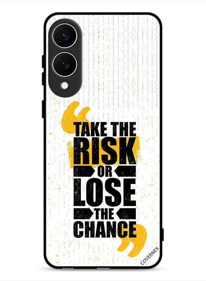Covernex Samsung Galaxy S25 Edge Protective Case Cover Take The Risk - Image 1