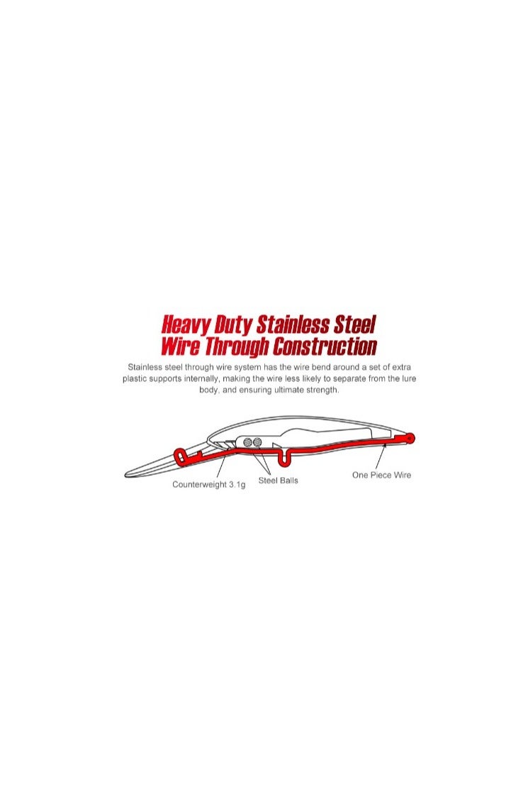 NOEBY  9046S - 140mm Trolling/Sinking Lure - Image 2