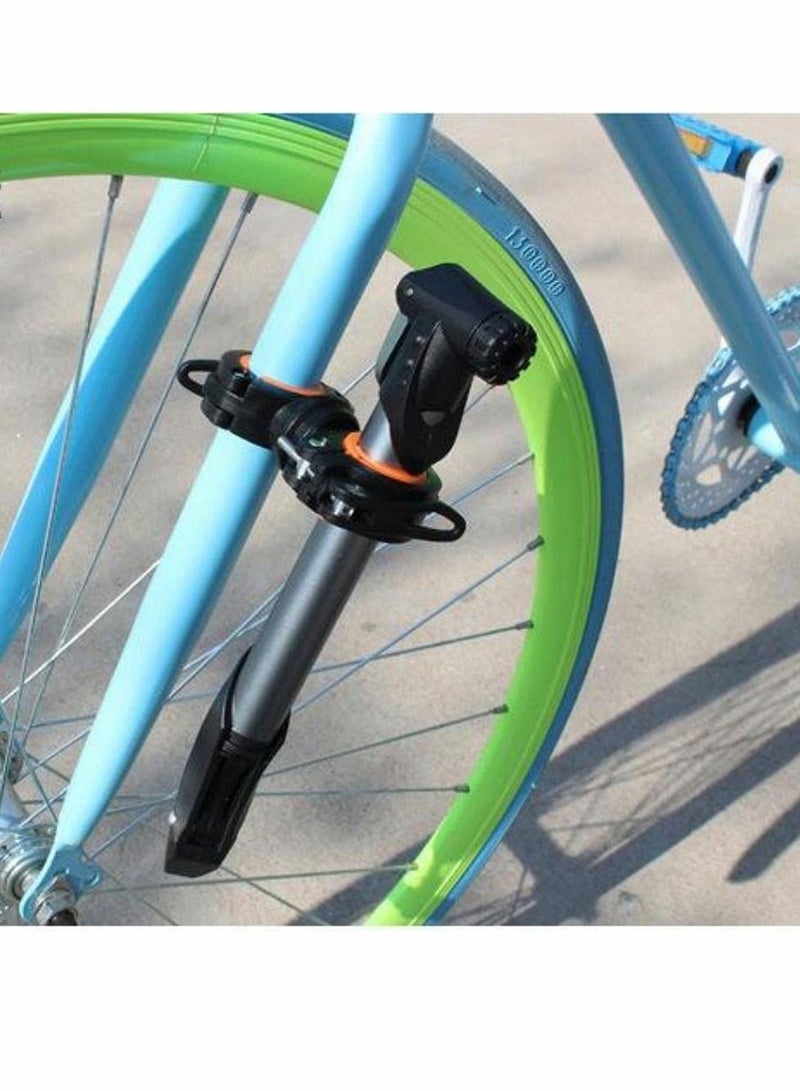 KASTWAVE Flashlight Holder, 360º Degree Rotation LED Bright Torch Mount Clamp Clip Holder Grip Bracket for Cycling Hiking Outdoor (Pack of 4) - Image 5